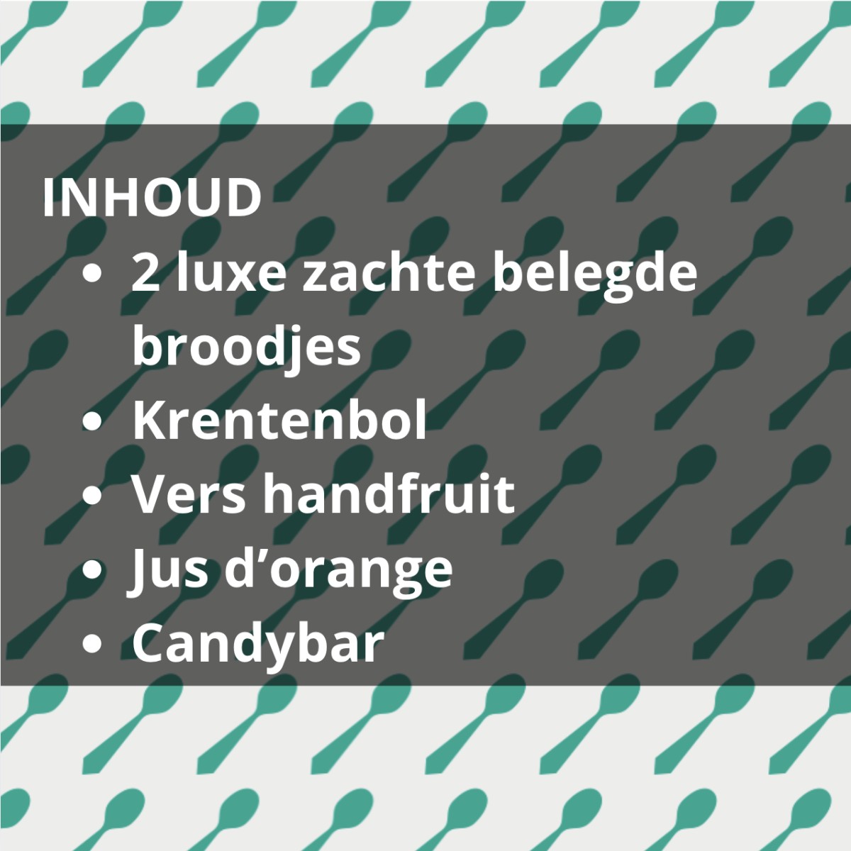 Foto van Lunchpakket Extra – Voor de gezonde & zoete trek